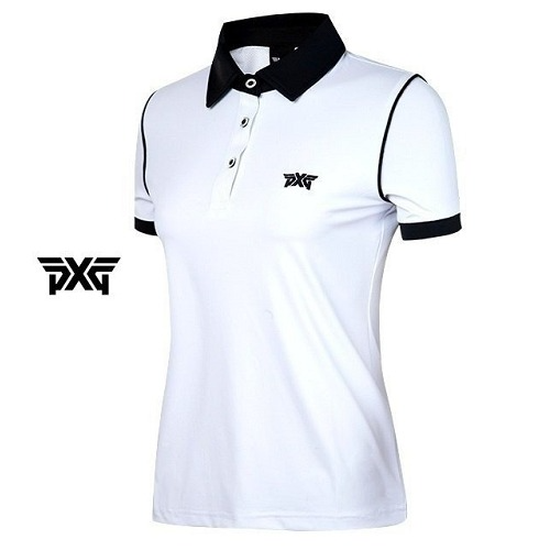 (국내배송) PXG 여성 썸머 메쉬 카라T-shirt
