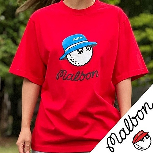말* MALBON 버킷 라운드 반팔T