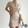 (국내배송) P*G GOLF 카라 줄라인 반팔 티셔츠