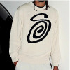 Stussy 컬리 울 니트