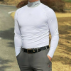 타이리*트 TIPMT3102 투톤 넥 로우넥티셔츠