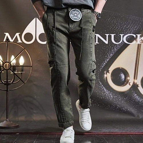 MOOSE KNUCKLES 피지컬 금장 팬츠