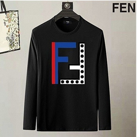 FENDI 원형 그라데이션 티셔츠