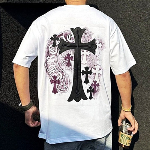 크롬*츠 Chrome hearts 멀티 십자가자수 티셔츠