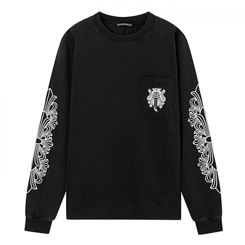 Chrome hearts  플로랄대거 포켓 롱슬리브