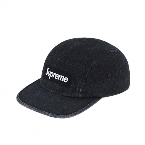 SUPREM 슈프림 흑청 캠프캡