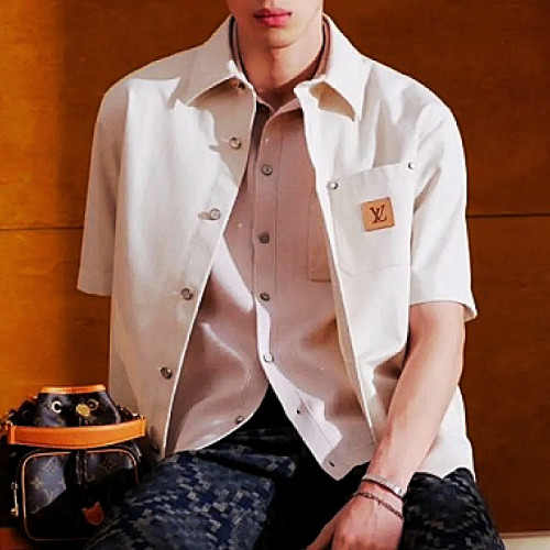 LOUIS VUITTON 스태프 유니폼 데님셔츠