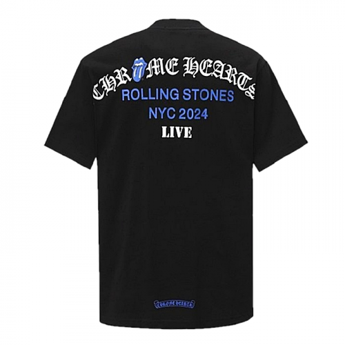 Chrome hearts  롤링스톤즈 엔와이씨 티셔츠