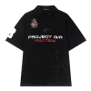 PROJECT GR 페이디드넘버 숏슬리브 폴로