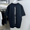CHROME HEARTS 백 플로랄 로고 반팔 티셔츠