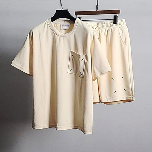 Maison Margiela 로고자수 트레이닝 셋업 SET