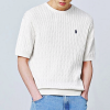 랄프로렌 polo ralphlauren 케이블 라운드 니트반팔