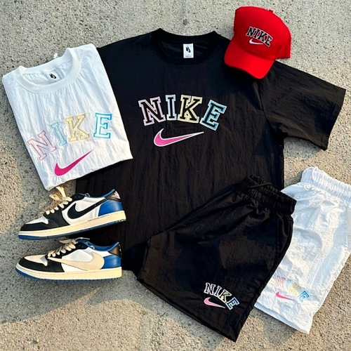 나이키 NIKE 칼라 아이스 나일론 셋업 SET