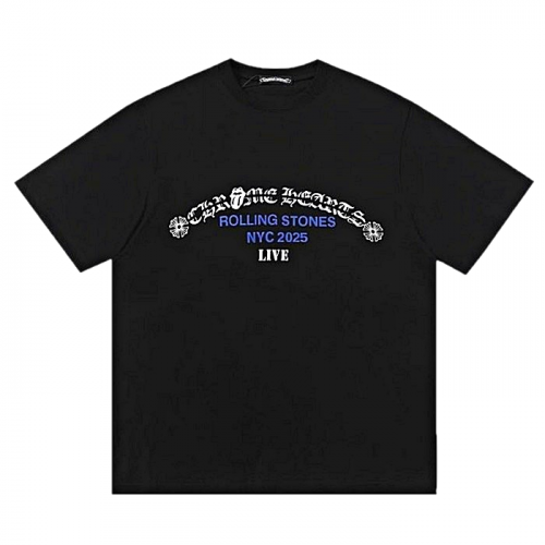 Chrome hearts 롤링 크로스즈 티셔츠