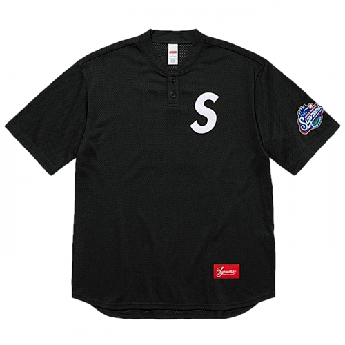 슈프림 SUPREME 매쉬 로고 티셔츠