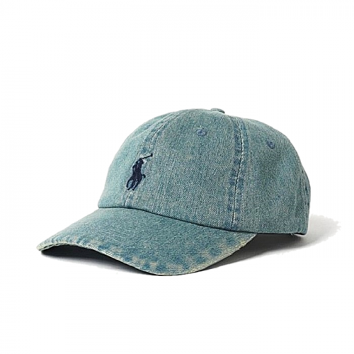 랄프로렌 polo ralphlauren 포니로고 데님 볼캡