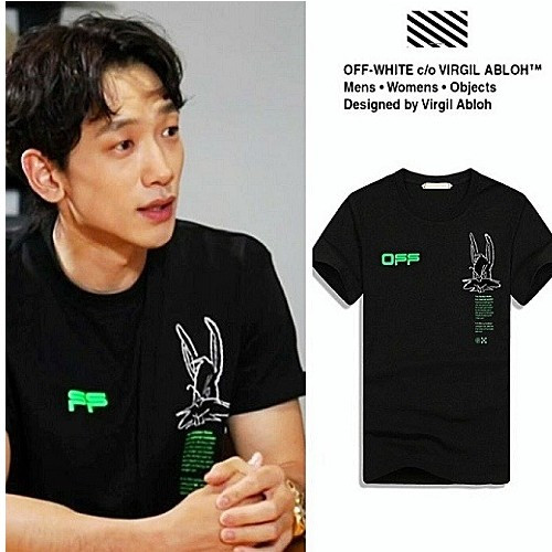 오프화*트 off white 해리 더 버니 크루넥 티셔츠