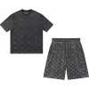 LOUIS VUITTON 전판로고 벨벳 셋업 SET