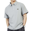 라코스테 LACOSTE 쿨 와플 카라 니트 반팔