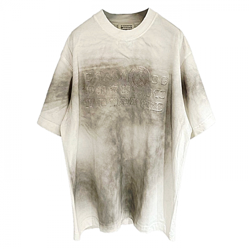 Maison Margiela 더티페이드넘버 티셔츠