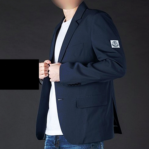MONCLER 감마패치 시어서커 자켓