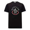 MONCLER 언더 삼색로고 반팔 티셔츠