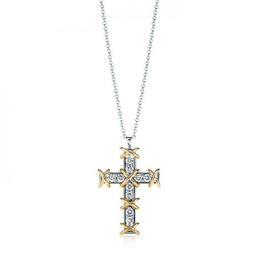 TIFFANY & CO. 티파니 식스틴 스톤 네크리스