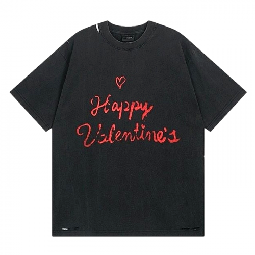 BALENCIAGA 해피발렌타인 피그먼트 티셔츠