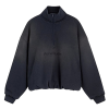 Acne Studios 프린지페이드 하프집업 스웻셔츠