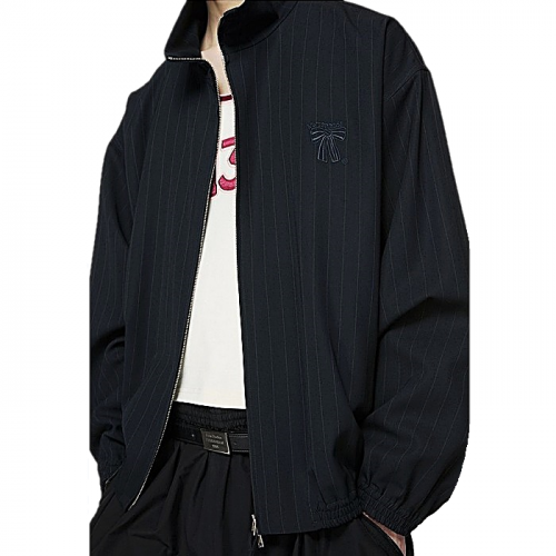Acne Studios 보타이로고 스트라이프 자켓