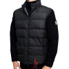 MONCLER 그레노블 라이트 덕다운 암스니트 하이넥 집업