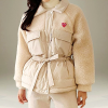 꼼데 COMME des GARÇONS 덤블 누비 하프패딩
