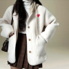 꼼데 COMME des GARÇONS 뽀글이 단추점퍼