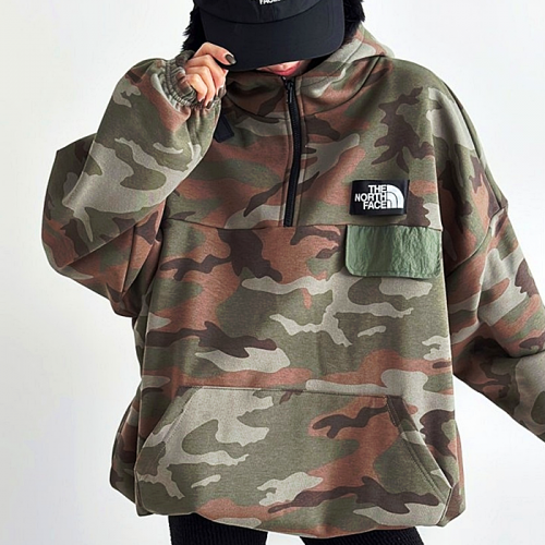 THE NORTH FACE 아노락 후드 기모 맨투맨