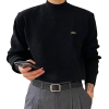 라코스테 LACOSTE  베이직 반폴라 니트