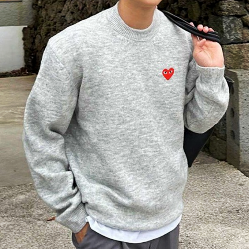 꼼데 COMME des GARÇONS 모 에어울 보카시 니트
