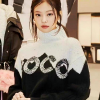 샤넬 CHANEL 코코 배색 니트