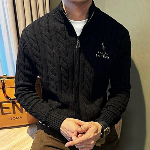 랄프로렌 polo ralphlauren 빅포니 꽈배기 울 니트집업
