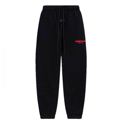 FEAR OF GOD ESSENTIALS 레드로고 클래식 스웻팬츠