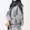 MIUMIU 울 캐시 크루넥 머플러 스웨터