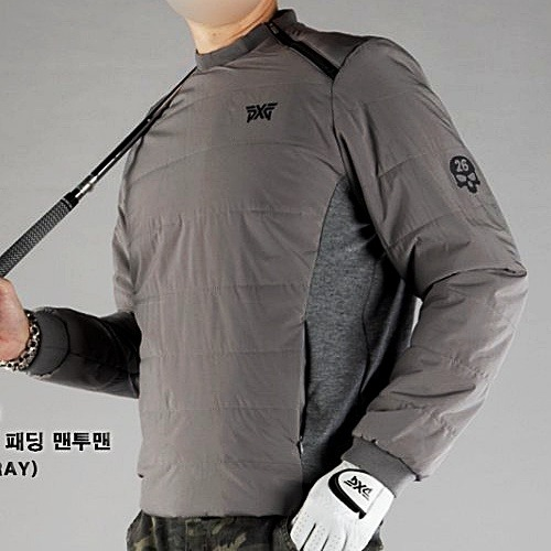 P*G PARSONS XTREME 숄더 지퍼 패딩 맨투맨
