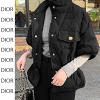 DIOR 하이넥 누빔 점퍼