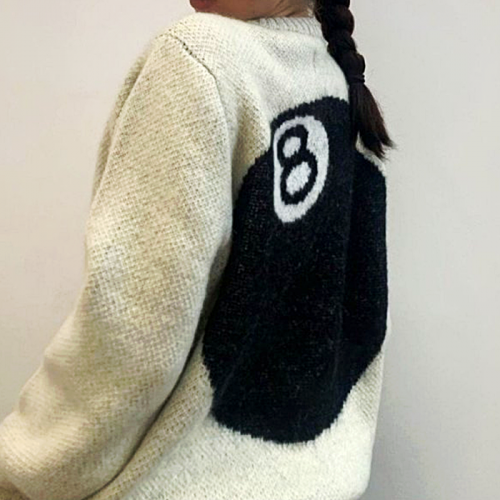 스투시 STUSSY 8 BALL 니트