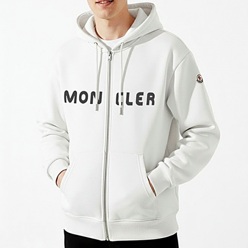 Moncler 체크 백로고 후드집업 150