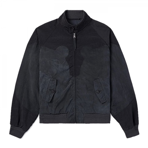 Maison Margiela 요크캔버스 블루종 자켓