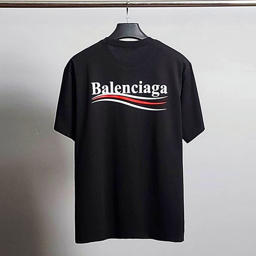 BALENCIAGA 웨이브 라운드 반팔티셔츠