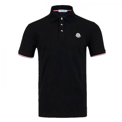 MONCLER 삼선 디테일 카라 티셔츠