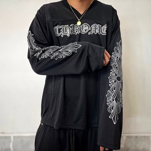 Chrome hearts 하츠 웜 업 롱슬리브 저지