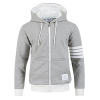 THOM BROWNE 4바 배색 후드집업