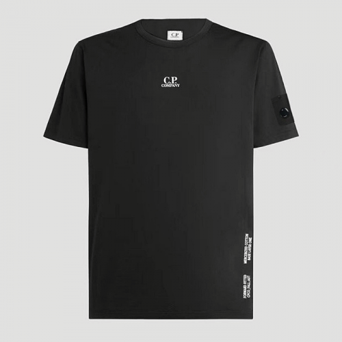CP COMPANY 미니 로고 프린팅 티셔츠